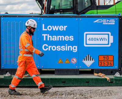 Lower Thames Crossing zero-emission construction