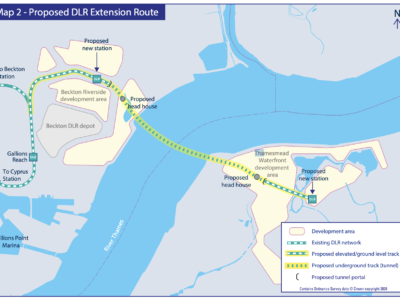 DLR Thames tunnel extension
