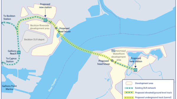 DLR Thames tunnel extension