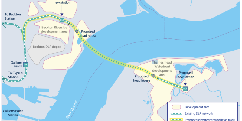 DLR Thames tunnel extension
