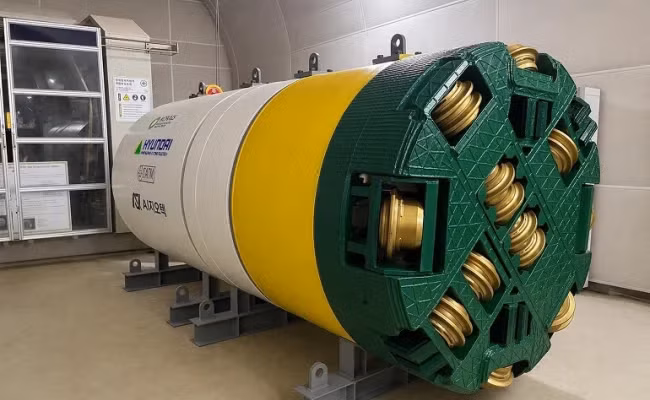 spent nuclear fuel disposal excavation equipment