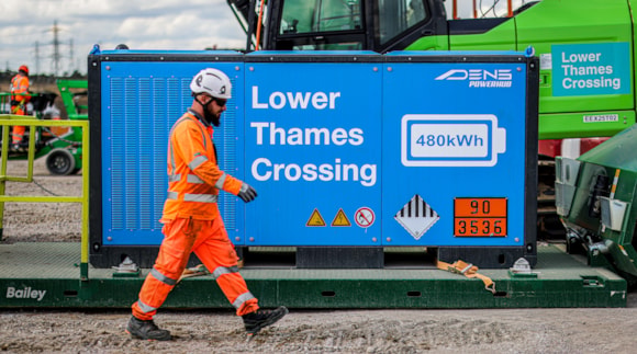 Lower Thames Crossing zero-emission construction